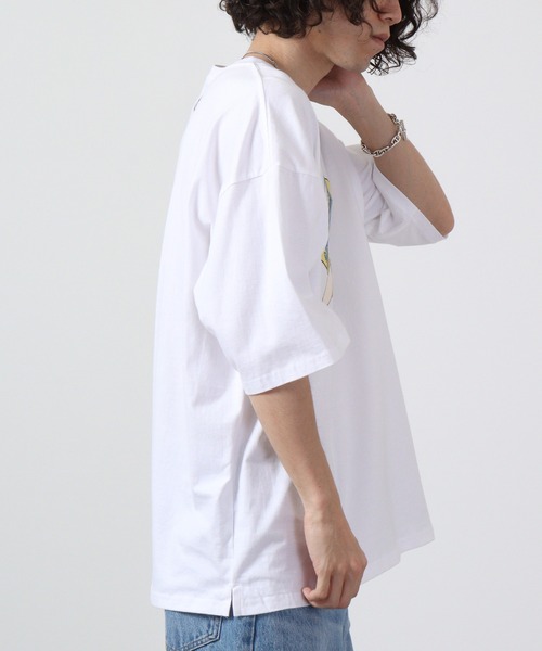うる星やつら(ウルセイヤツラ)の「うる星やつら 半袖 Tシャツ(Tシャツ/カットソー・メンズ・ブラック/ホワイト系その他/エメラルド/オレンジ/ネイビー/ホワイト・LL/L/M)」の7枚目の写真