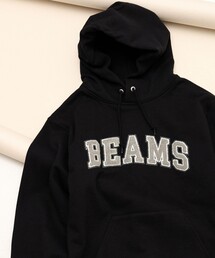 BEAMS ロゴ ベーシック フーディ