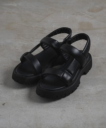DOOPZ | CHUNKY SOLE LEATHER SANDALS - チャンキーソールレザーサンダル(サンダル)