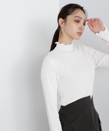 NATURAL BEAUTY BASIC | ◇ふくれジャガードカットソー(Tシャツ/カットソー)