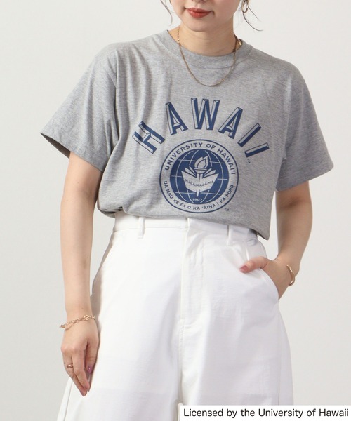 FUNALIVE(ファンアライブ)の「HAWAII 半袖Tシャツ(Tシャツ/カットソー・メンズ・ブラック/ホワイト系/グレー/ホワイト/グレー系・XL/M/L/S)」の5枚目の写真