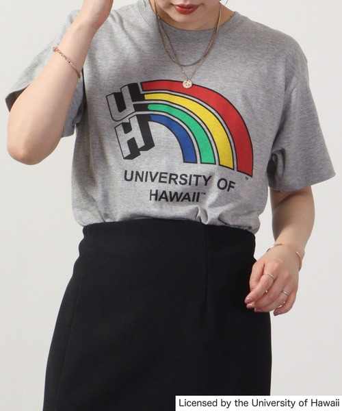 FUNALIVE(ファンアライブ)の「HAWAII 半袖Tシャツ(Tシャツ/カットソー・メンズ・ブラック/ホワイト系/グレー/ホワイト/グレー系・XL/M/L/S)」の8枚目の写真