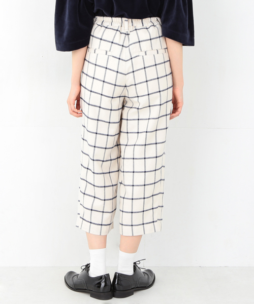 CAROLINA GLASER（カロリナ グレイサー）の「CAROLINA GLASER / チェックパンツ（その他パンツ・レディース・ホワイト/グレー・ONE SIZE）」の20枚目の写真