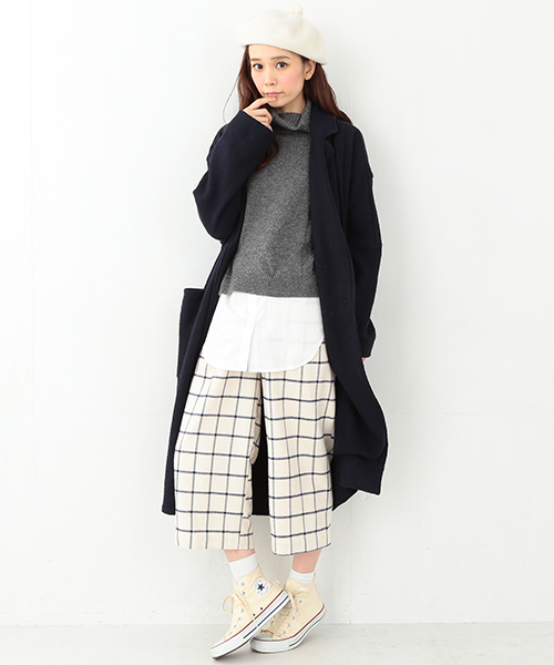 CAROLINA GLASER（カロリナ グレイサー）の「CAROLINA GLASER / チェックパンツ（その他パンツ・レディース・ホワイト/グレー・ONE SIZE）」の15枚目の写真