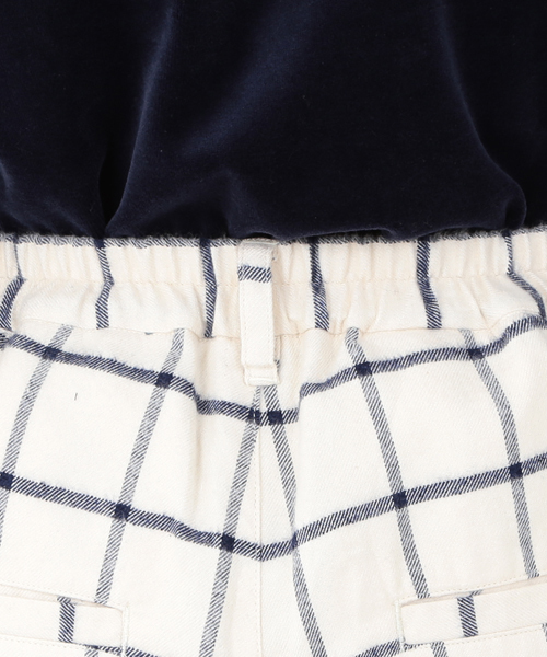 CAROLINA GLASER（カロリナ グレイサー）の「CAROLINA GLASER / チェックパンツ（その他パンツ・レディース・ホワイト/グレー・ONE SIZE）」の5枚目の写真