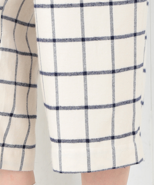 CAROLINA GLASER（カロリナ グレイサー）の「CAROLINA GLASER / チェックパンツ（その他パンツ・レディース・ホワイト/グレー・ONE SIZE）」の17枚目の写真