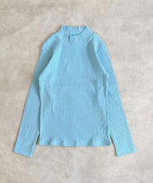 裏起毛テレコ ハイネックプルオーバー/おとな