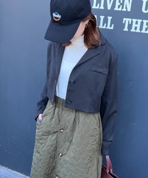 ISOOK | 【ISOOK / アイスー】ショートテーラードジャケット / クロップドジャケット キレイめ ZOZOTOWN限定(テーラードジャケット)