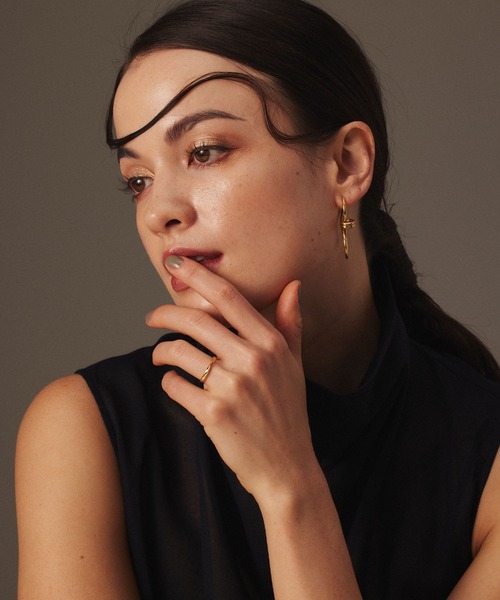 CENE（セネ）の「【CENE】セネ/シェイブリング（リング・レディース・ゴールド/シルバー・#11/#9）」の3枚目の写真