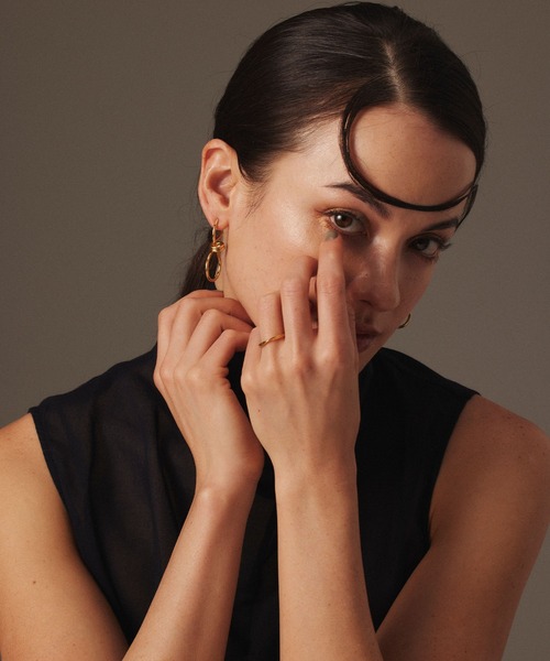 CENE（セネ）の「【CENE】セネ/シェイブリング（リング・レディース・ゴールド/シルバー・#11/#9）」の7枚目の写真