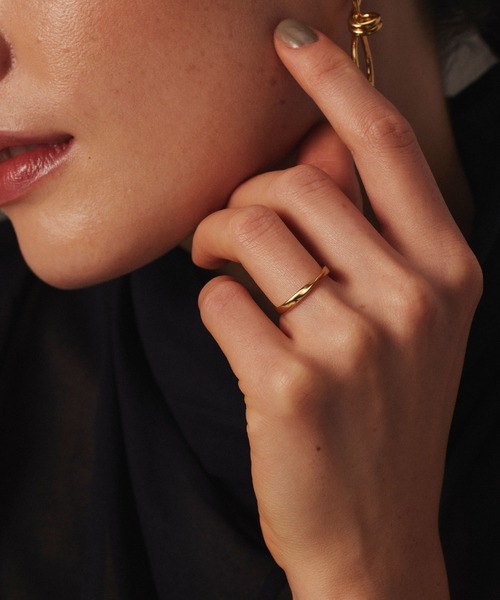 CENE（セネ）の「【CENE】セネ/シェイブリング（リング・レディース・ゴールド/シルバー・#11/#9）」の20枚目の写真