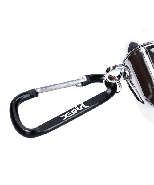 X-girl（エックスガール）の「METALLIC Airpods Pro CASE（スマホグッズ・レディース・シルバー・ONE SIZE）」の5枚目の写真