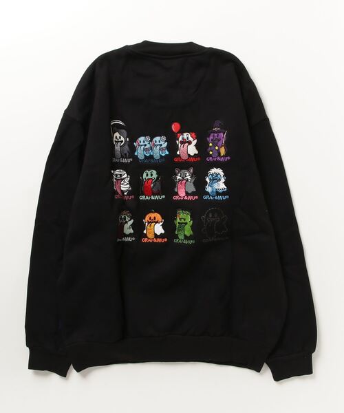 【正規品】GRAF & WUゴースト 刺繍 トレーナー　Mサイズ 黒 楽天市場】【クーポン配布中】 GRAF&WU グラフアンドウー