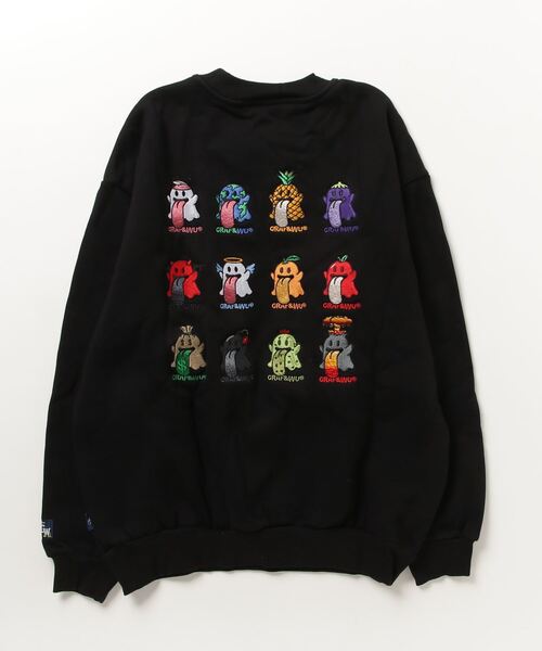 【正規品】GRAF & WUゴースト 刺繍 トレーナー Mサイズ 黒 正規品】GRAF & WUゴースト 刺繍 トレーナー Mサイズ 黒 楽天