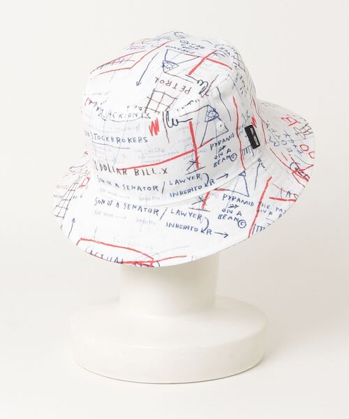 国内発送！New Era×Michel Basquiat リバーシブルバケハ 国内発送！New Era×Michel Basquiat リバーシブルバケハ (New