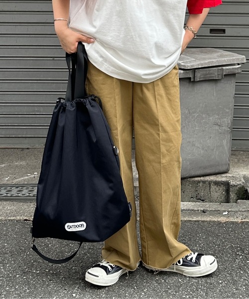 パンツ pipipi ゆったりシルエットハイウエストデニムショートパンツ(228404