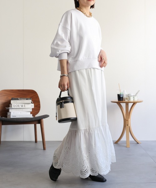 AW STONE  ストレッチコットンプルオーバースウェット AW STONE ストレッチコットンプルオーバースウェット AW STONE