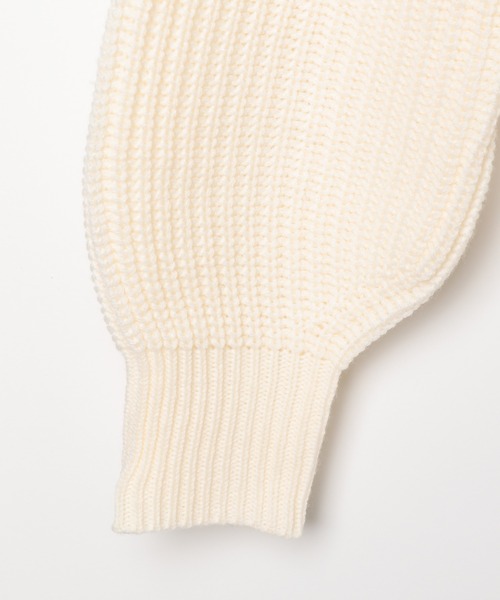 Heather（ヘザー）の「ハーフZIPニットプルオーバー　979632（ニット/セーター・レディース・アイボリー/グレー/ブラック・FREE）」の18枚目の写真