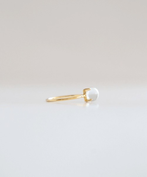CERCA（チェルカ）の「KAM.accessory/silver925,14kgf/ガラスリング（リング・レディース・C/B/A/D・15号/13号/11号/FREE/7号/17号/9号）」の5枚目の写真