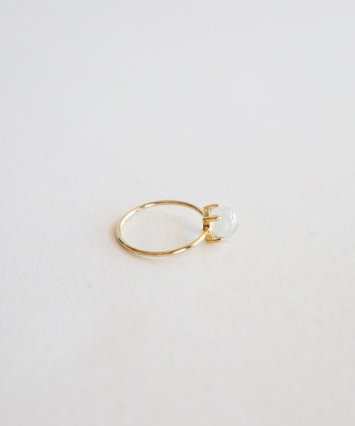 CERCA（チェルカ）の「KAM.accessory/silver925,14kgf/ガラスリング（リング・レディース・C/B/A/D・15号/13号/11号/FREE/7号/17号/9号）」の6枚目の写真