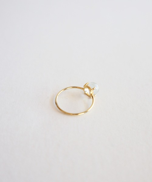CERCA（チェルカ）の「KAM.accessory/silver925,14kgf/ガラスリング（リング・レディース・C/B/A/D・15号/13号/11号/FREE/7号/17号/9号）」の8枚目の写真