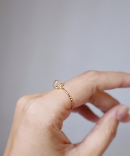 CERCA（チェルカ）の「KAM.accessory/silver925,14kgf/ガラスリング（リング・レディース・C/B/A/D・15号/13号/11号/FREE/7号/17号/9号）」の20枚目の写真