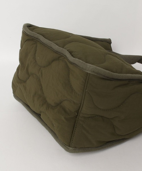 SCANDINAVIAN FOREST（スカンジナビアン・フォレスト）の「SCANDINAVIAN FOREST　ウェーブキルトミニトート（トートバッグ・メンズ・オフホワイト/カーキ/ブラック/カーキ系/ブラック系/グレイッシュベージュ/グレー/グリーン系その他/ブラック系1・F/FREE）」の21枚目の写真