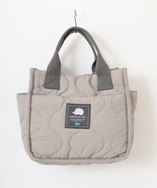 SCANDINAVIAN FOREST（スカンジナビアン・フォレスト）の「SCANDINAVIAN FOREST　ウェーブキルトミニトート（トートバッグ・メンズ・オフホワイト/カーキ/ブラック/カーキ系/ブラック系/グレイッシュベージュ/グレー/グリーン系その他/ブラック系1・F/FREE）」の18枚目の写真