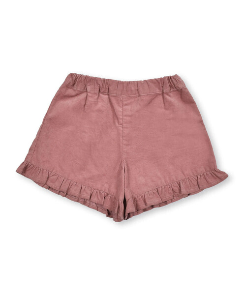 birthday party(バースデイパーティー)の「【お揃い】シャツコールフリルコットンキュロットパンツ(90~110cm)(その他パンツ・キッズ・ピンク/グレー・100cm/90cm/110cm)」の9枚目の写真