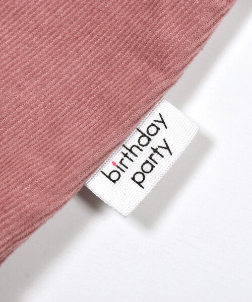 birthday party(バースデイパーティー)の「【お揃い】シャツコールフリルコットンキュロットパンツ(90~110cm)(その他パンツ・キッズ・ピンク/グレー・100cm/90cm/110cm)」の12枚目の写真