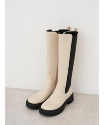 earth music&ecology | ORiental TRaffic サイドゴアロングブーツ(ブーツ)