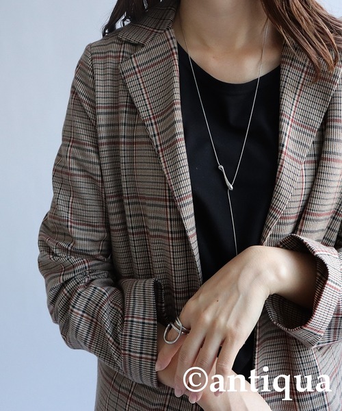 antiqua（アンティカ）の「モチーフロングネックレス（ネックレス・レディース・シルバー/ゴールド・FREE）」の4枚目の写真