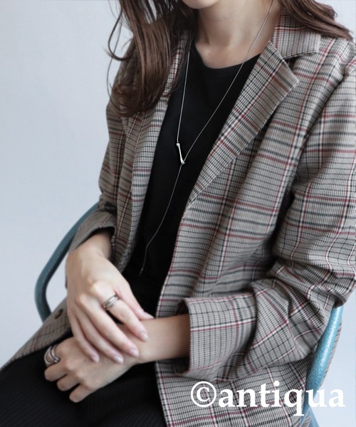 antiqua（アンティカ）の「モチーフロングネックレス（ネックレス・レディース・シルバー/ゴールド・FREE）」の5枚目の写真