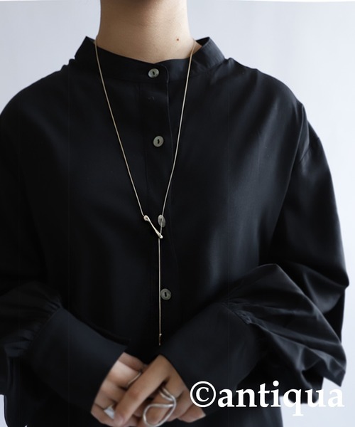 antiqua（アンティカ）の「モチーフロングネックレス（ネックレス・レディース・シルバー/ゴールド・FREE）」の8枚目の写真
