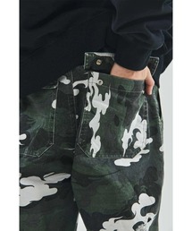 パンツ SUPPLIER Distressed Double Layer Kemuri 79346969b_b_06_215.jpg