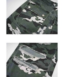 パンツ SUPPLIER Distressed Double Layer Kemuri SUPPLIER】Distressed Double Layer Kemuri Camo Pants | PARX