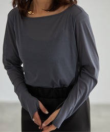 3WAYスリーブシアーTシャツ