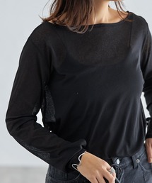 3WAYスリーブシアーTシャツ