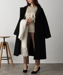acro（アクロ）の「フェイクウールスタンドカラーマルチWAYロングコート AC3837（その他アウター）」