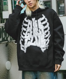 NICE GHOST CLUB | 【UNISEX】niceghostclub/BIG SKULL フーディー(裏起毛)/ナイスゴースト/2984108(スウェット)