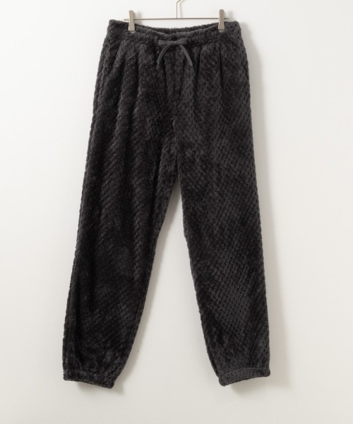 NAVY(ネイビー)の「NAVY パイナップルボアイージーパンツ(その他パンツ・メンズ・チャコールグレー/ブラック/カーキ/ベージュ・M/L/XL)」の3枚目の写真