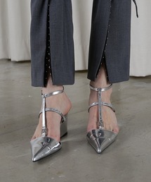 PRANK PROJECT | 【24SPRING PRE ORDER】Tストラップストレッチサンダル / T-Strap Stretch Sandals(サンダル)
