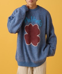 PBLIM | PAGEBOYLIM/クローバーモチーフニット(ニット/セーター)