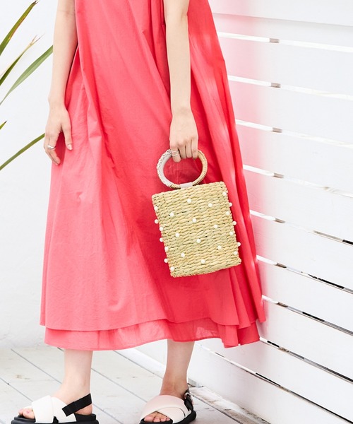 【セール】パールカゴバッグ BA-205（かごバッグ）｜ORiental TRaffic（オリエンタルトラフィック）