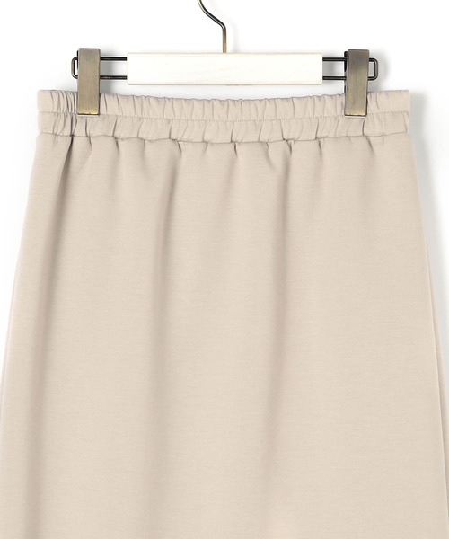 NICOLE white（ニコルホワイト）の「サイドZIPロングタイトスカート／ダンボールポンチ（スカート・レディース・ベージュ/オフホワイト/ブラック・FREE）」の7枚目の写真