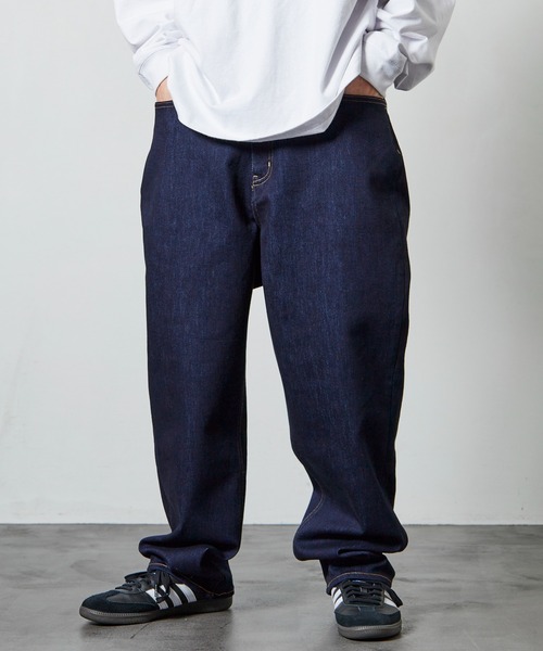 【UpDRIFT】デニムワイドテーパードパンツ（デニムパンツ）｜FREAK'S STORE（フリークスストア）
