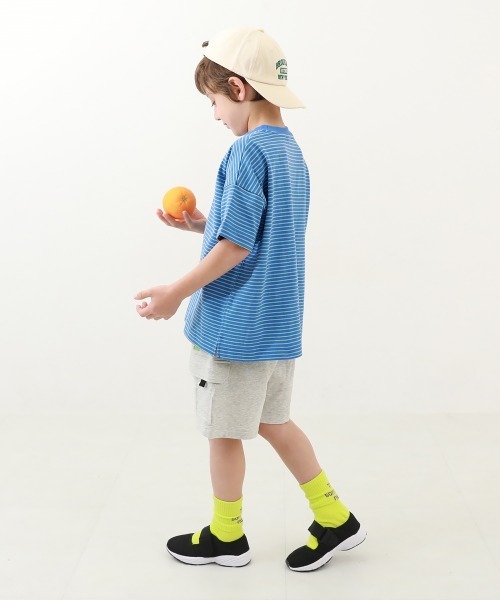 devirock(デビロック)の「綿100% お洗濯してもよれにくい ビッグシルエット ボーダー 半袖Tシャツ(Tシャツ/カットソー・キッズ・その他6/その他4/その他1/その他2/その他3/その他5/その他8/その他10/その他13/その他7/その他9/その他12/その他11/その他14・80cm/90cm/100cm/110cm/120cm/130cm/140cm/150cm/160cm)」の16枚目の写真