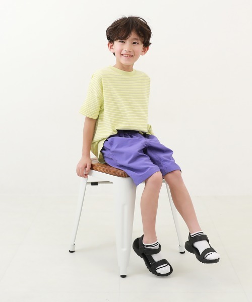 devirock(デビロック)の「綿100% お洗濯してもよれにくい ビッグシルエット ボーダー 半袖Tシャツ(Tシャツ/カットソー・キッズ・その他6/その他4/その他1/その他2/その他3/その他5/その他8/その他10/その他13/その他7/その他9/その他12/その他11/その他14・80cm/90cm/100cm/110cm/120cm/130cm/140cm/150cm/160cm)」の18枚目の写真