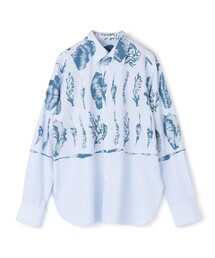 MACPHEE | マリンプリント レギュラーカラーシャツ(シャツ/ブラウス)