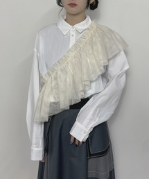 【WEB限定】チュールマルチウェイブラウス